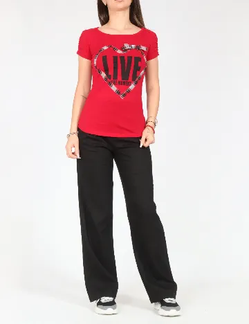 Tricou Bershka, rosu