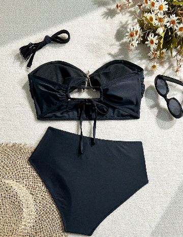 Costum de baie SHEIN, negru