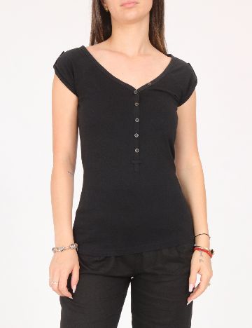 Tricou Bershka, negru