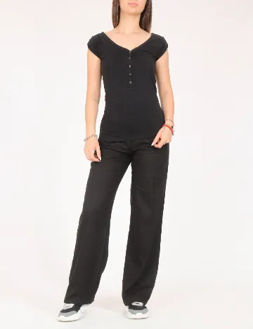 Tricou Bershka, negru