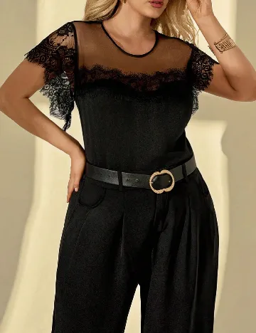 Bluza SHEIN CURVE, negru