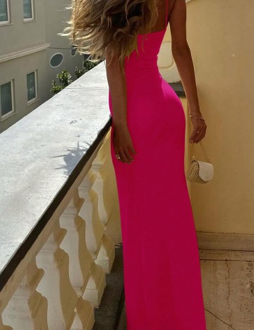 Rochie lunga SHEIN, roz