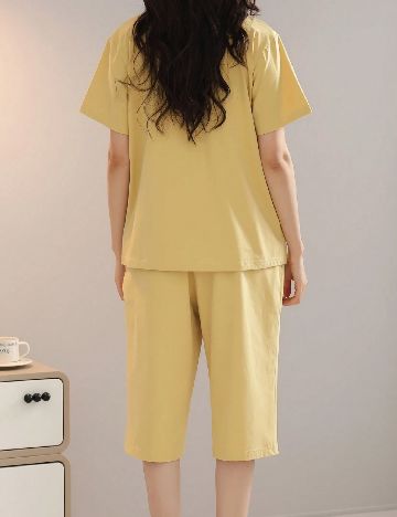 Pijama SHEIN, galben