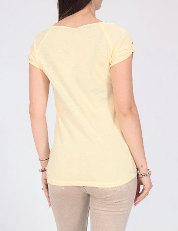 Tricou Bershka, galben