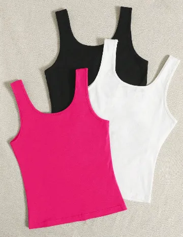 Set Maiouri 3 bucati SHEIN, mix culori