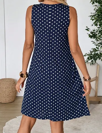 Rochie scurta Emery Rose, bleumarin
