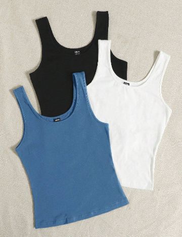Set Maiouri 3 bucati SHEIN, mix culori