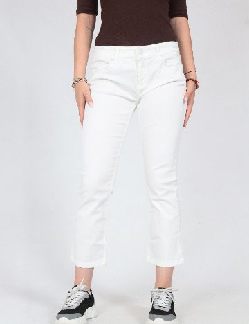 Blugi Zara, alb