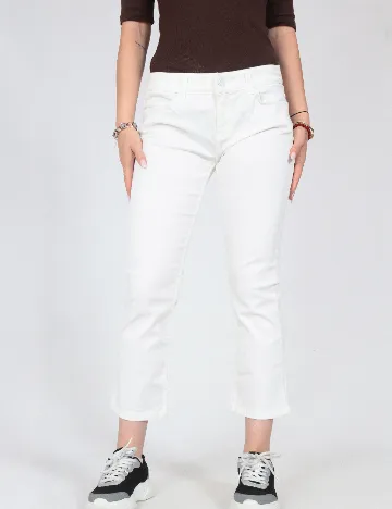 Blugi Zara, alb