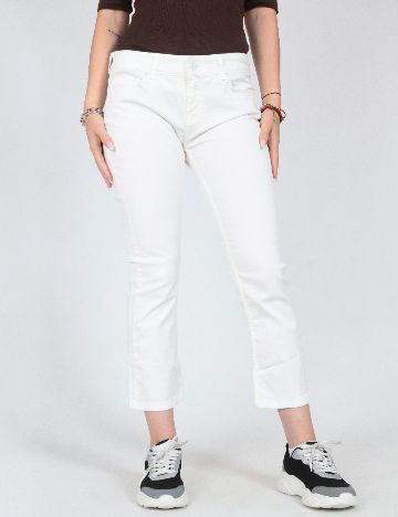 Blugi Zara, alb
