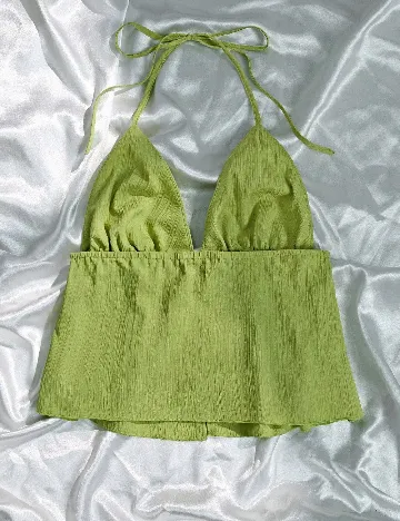 Top SHEIN, verde
