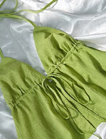 Top SHEIN, verde