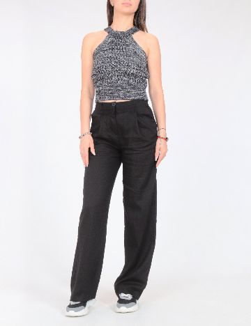 Pantaloni Bershka, negru