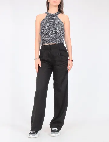 Pantaloni Bershka, negru