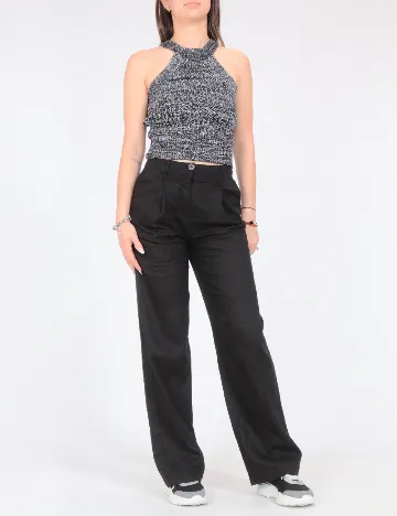 Pantaloni Bershka, negru