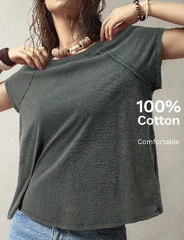 Tricou SHEIN, gri