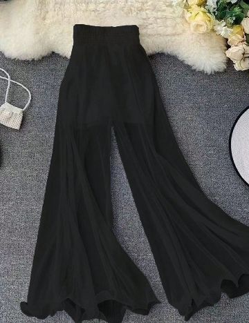 Pantaloni SHEIN, negru