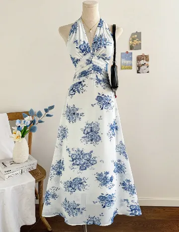 Rochie medie SHEIN, alb