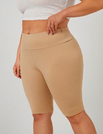 Pantaloni scurti Emery Rose Curve, crem