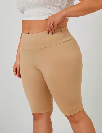 Pantaloni scurti Emery Rose Curve, crem