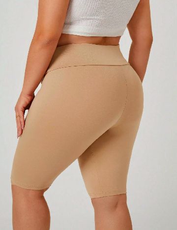 Pantaloni scurti Emery Rose Curve, crem