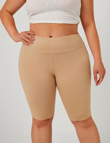 Pantaloni scurti Emery Rose Curve, crem