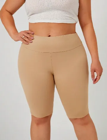 Pantaloni scurti Emery Rose Curve, crem