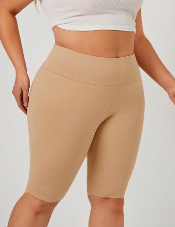 Pantaloni scurti Emery Rose Curve, crem