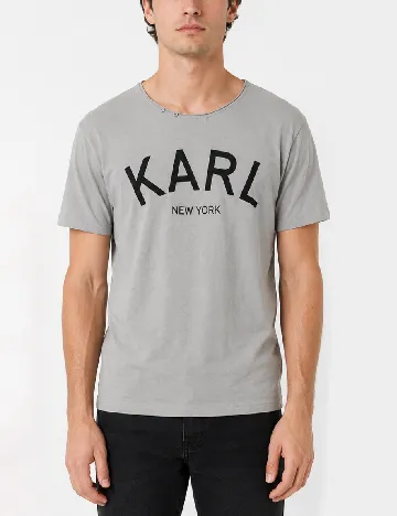 Tricou Zara, gri