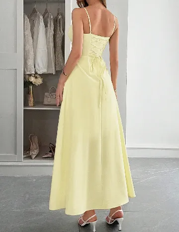 Rochie medie SHEIN, galben