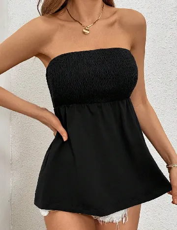 Top SHEIN, negru