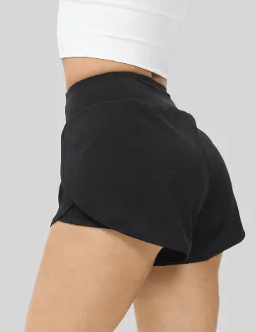 Pantaloni scurti SHEIN, negru