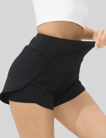 Pantaloni scurti SHEIN, negru