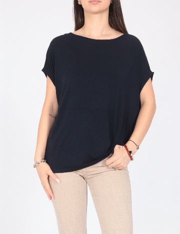 Bluza Oversize Zara, bleumarin inchis