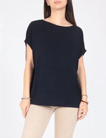 Bluza Oversize Zara, bleumarin inchis