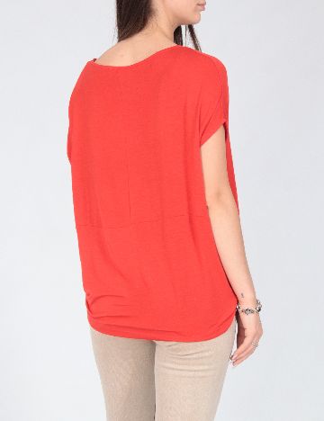 Bluza Oversize Zara, rosu