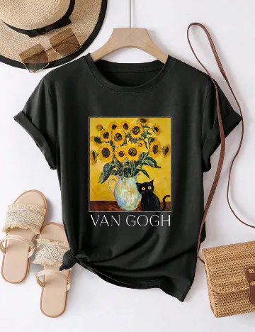 Tricou SHEIN, negru