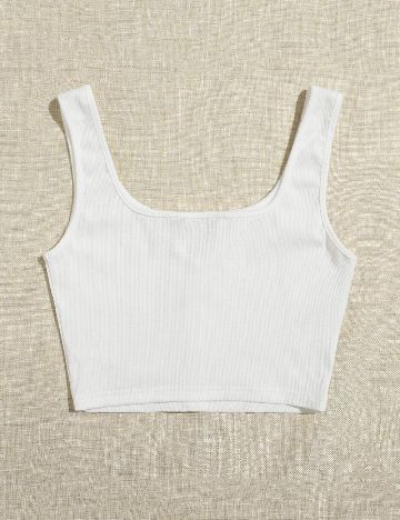 Top SHEIN, alb