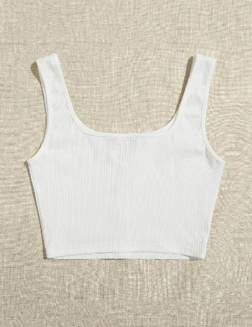 Top SHEIN, alb