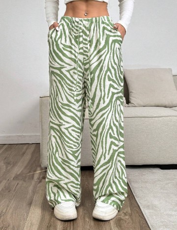 Pantaloni SHEIN, verde