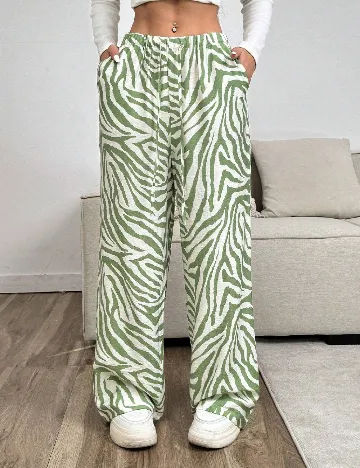 Pantaloni SHEIN, verde