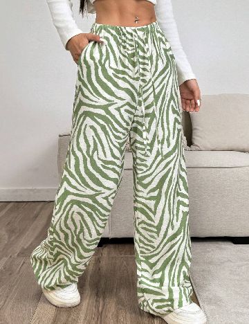 Pantaloni SHEIN, verde