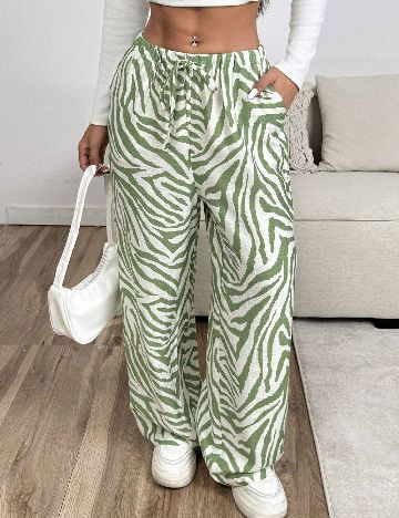 Pantaloni SHEIN, verde