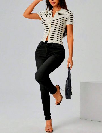 Top SHEIN, crem