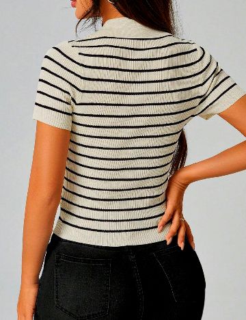 Top SHEIN, crem