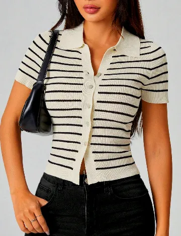 Top SHEIN, crem