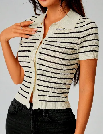 Top SHEIN, crem