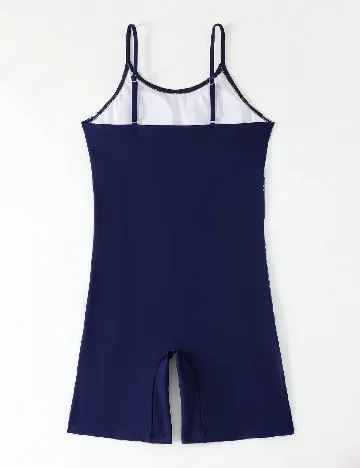 Costum de baie Shein Kids, albastru