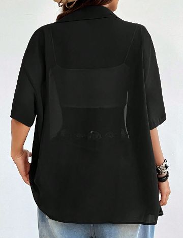 Camasa SHEIN, negru