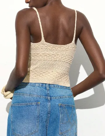 Top SHEIN, crem